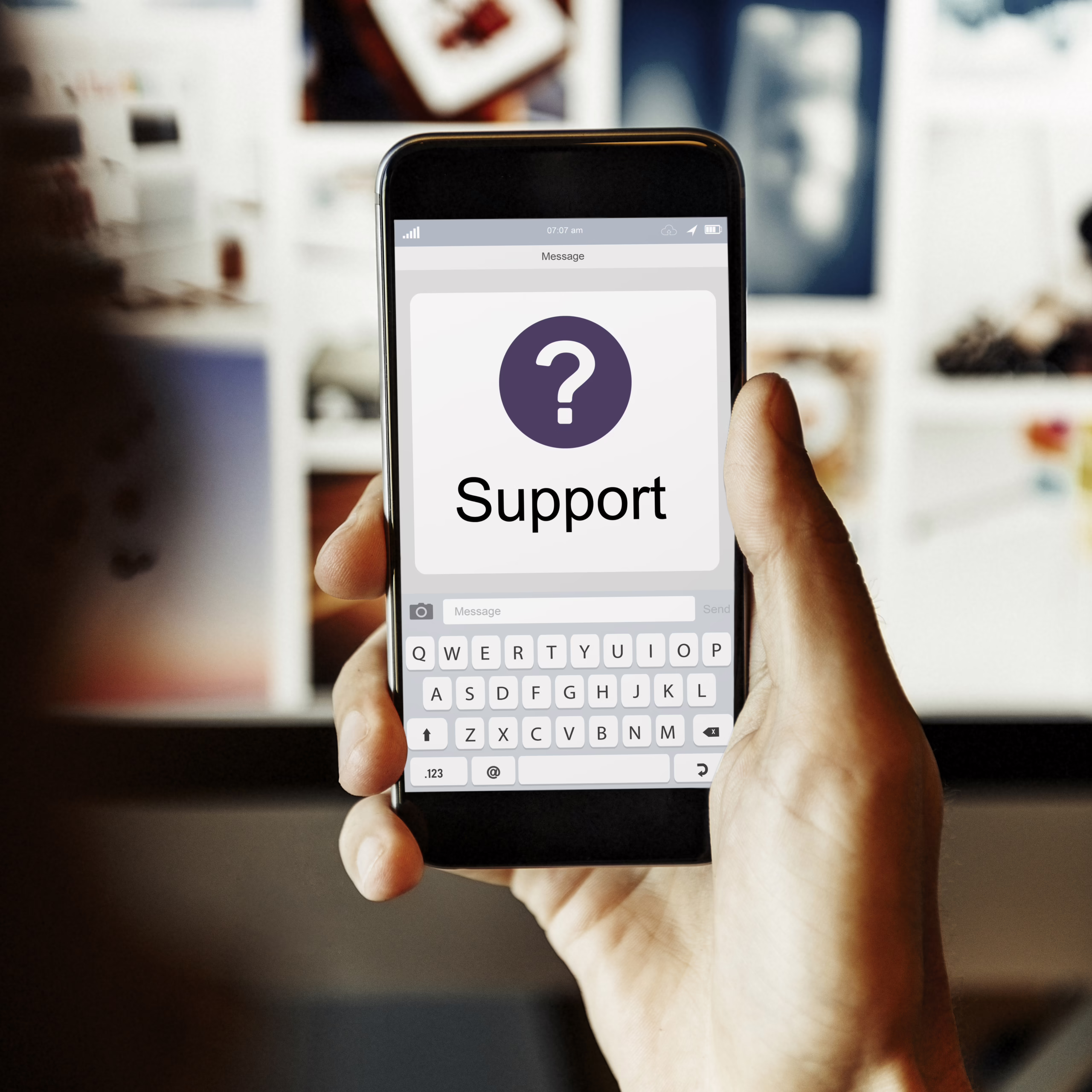 Customer Support through modern services