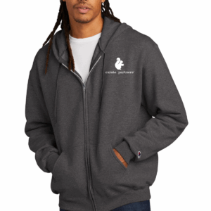 Champion Powerblend Fullzip Hoodie Charcoal