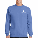 Port & Company Core Fleece Crewneck Carolina Blue