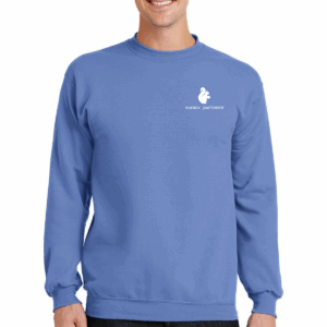 Port & Company Core Fleece Crewneck Carolina Blue