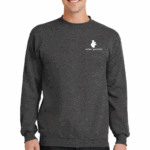 Port & Company Core Fleece Crewneck Dark Grey
