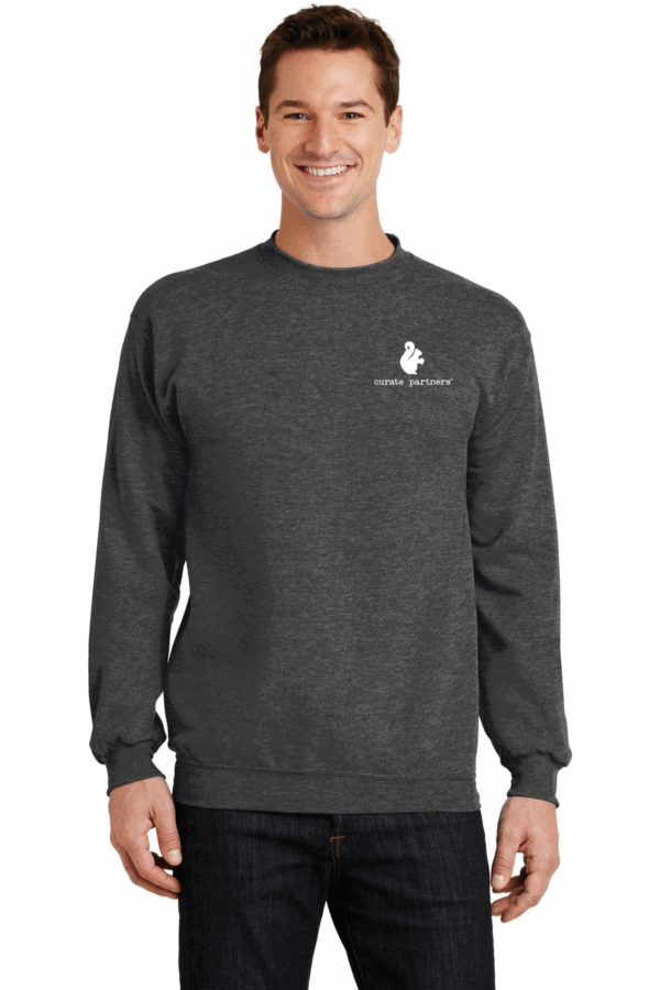 Port & Company Core Fleece Crewneck Dark Grey