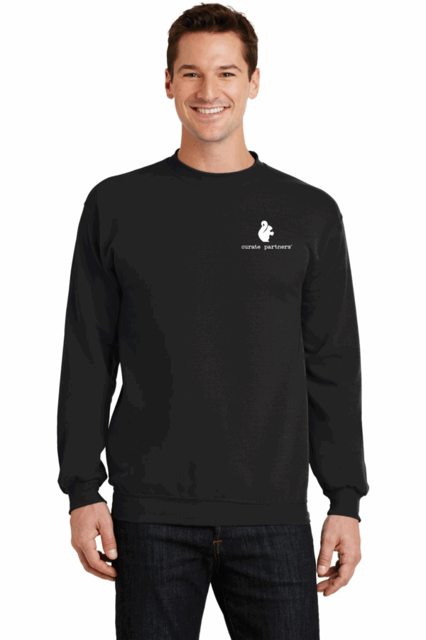 Port & Company Core Fleece Crewneck Jet Black