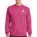 Port & Company Core Fleece Crewneck Sangria