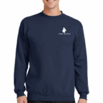 Port & Company Core Fleece Crewneck Navy
