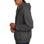 Champion Powerblend Fullzip Hoodie Charcoal