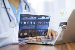 Interface showing seamless real-time synchronization between EHR systems, claims databases, and analytics tools.