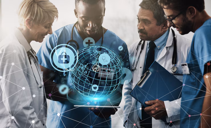 Risk assessment and mitigation plan for secure healthcare data management.