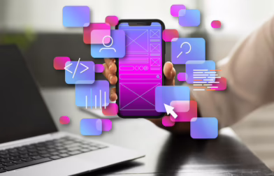 Mobile UX Mobile user interface with improved layout and usability.
